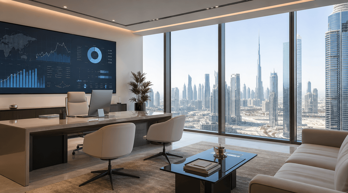 How will international expansion protect employment in Dubai?