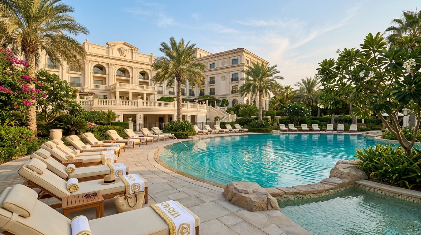 Who benefits most from the Palazzo Versace Dubai Urban Retreat package?