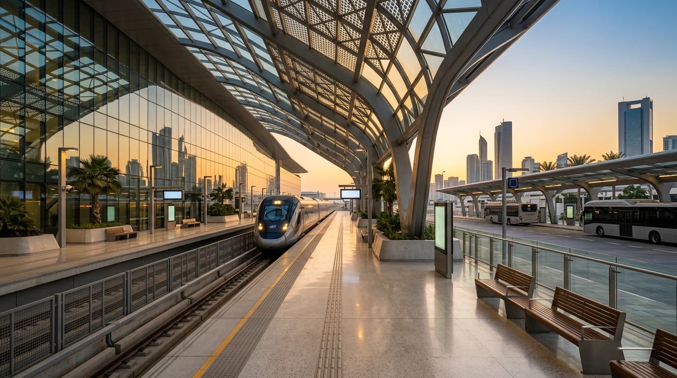 Why do Etihad Rail stations matter for UAE travel and logistics?