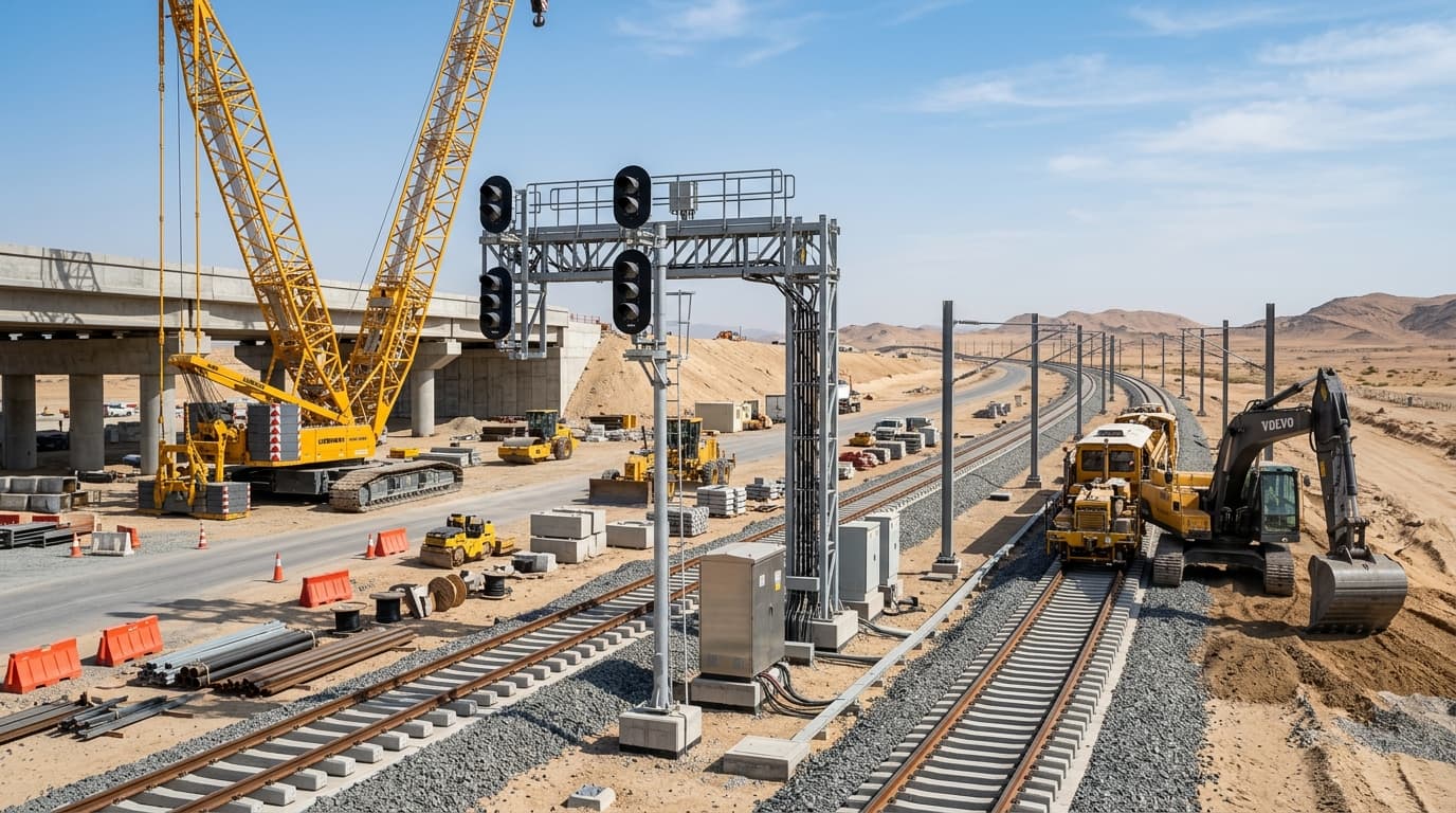 How does this station fit into Etihad Rail’s rollout plan?