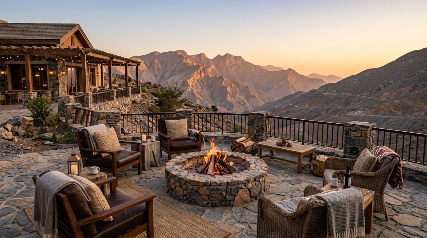 How does a mountain lodge change a weekend plan?