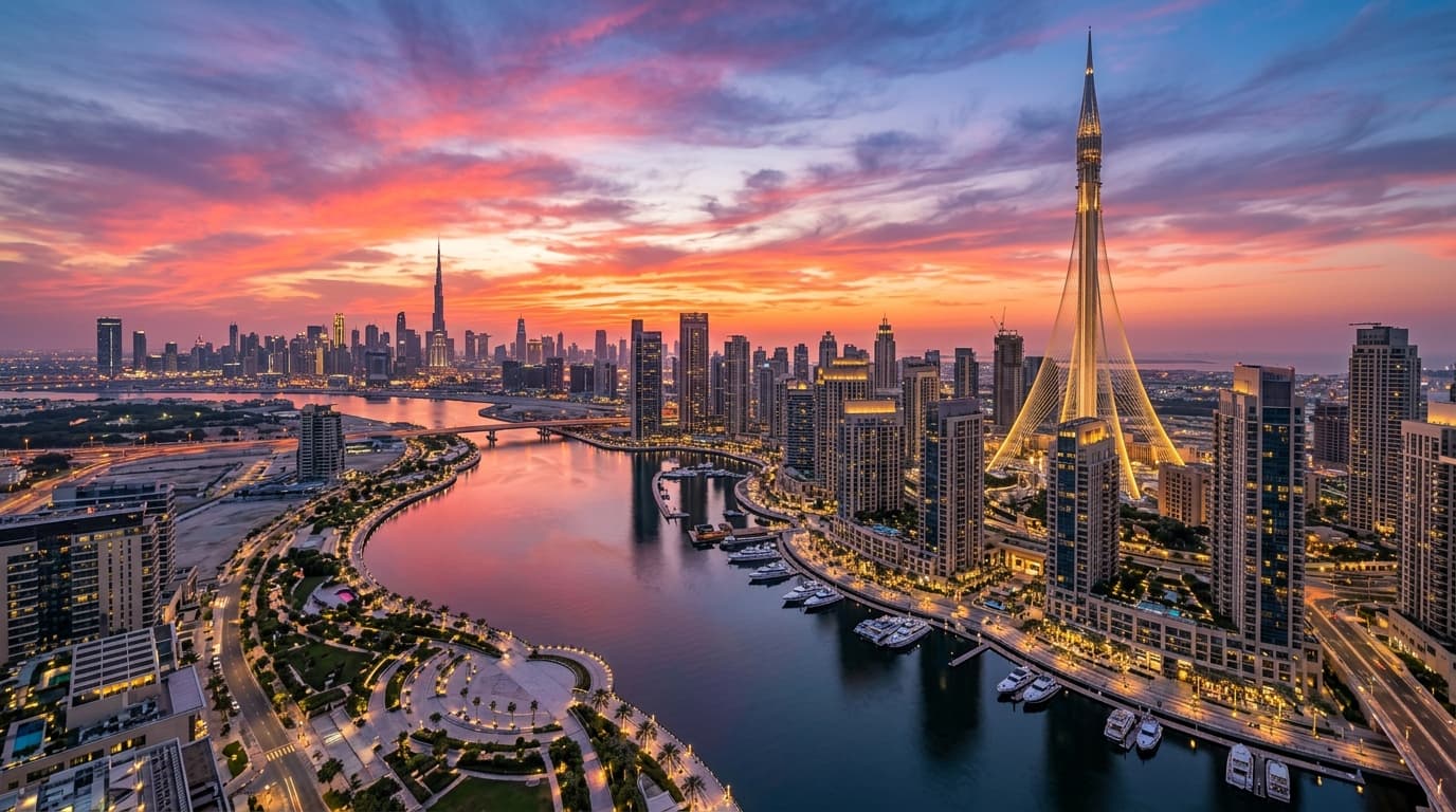 Where does Dubai Creek Tower sit in Dubai's skyline plans?