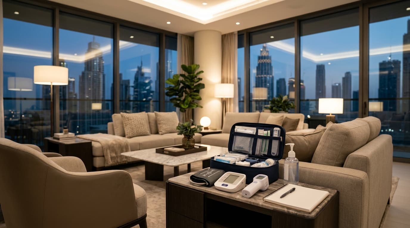 Where are the practical entry points for the Dubai healthcare market?