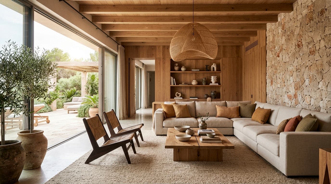 What should guests expect inside desert villas: design, pool and floating breakfasts?