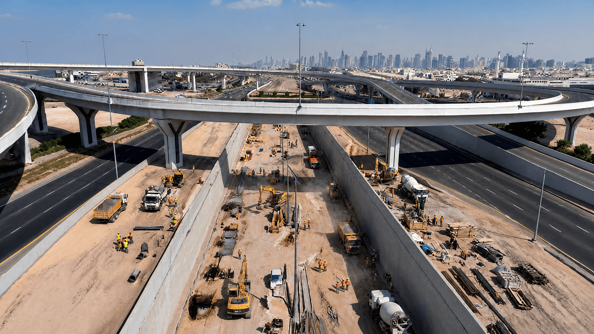 What does the Al Shindagha Corridor project include?