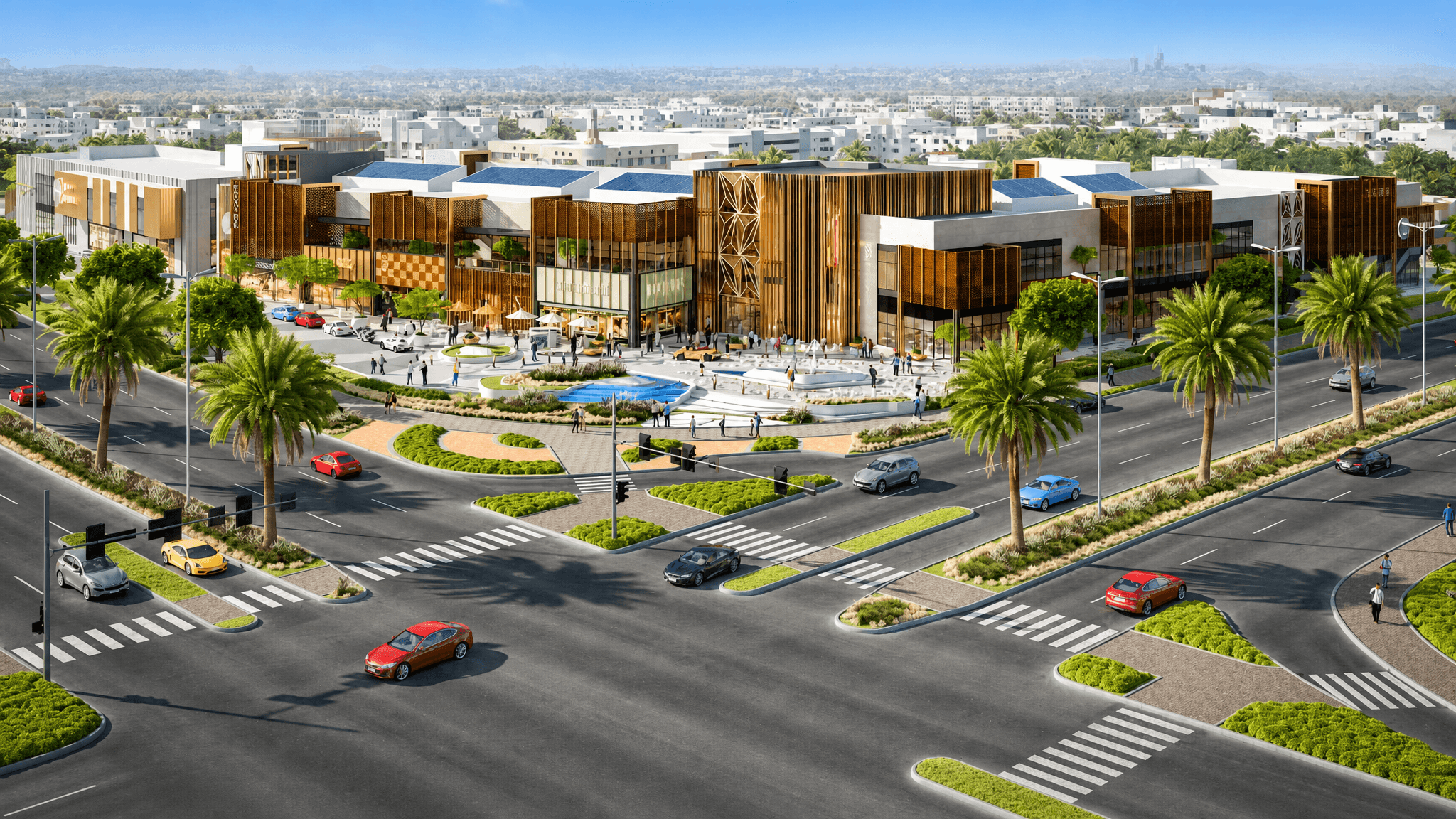 How close is Al Mutarid Lifestyle Center to Al Jahili Park?