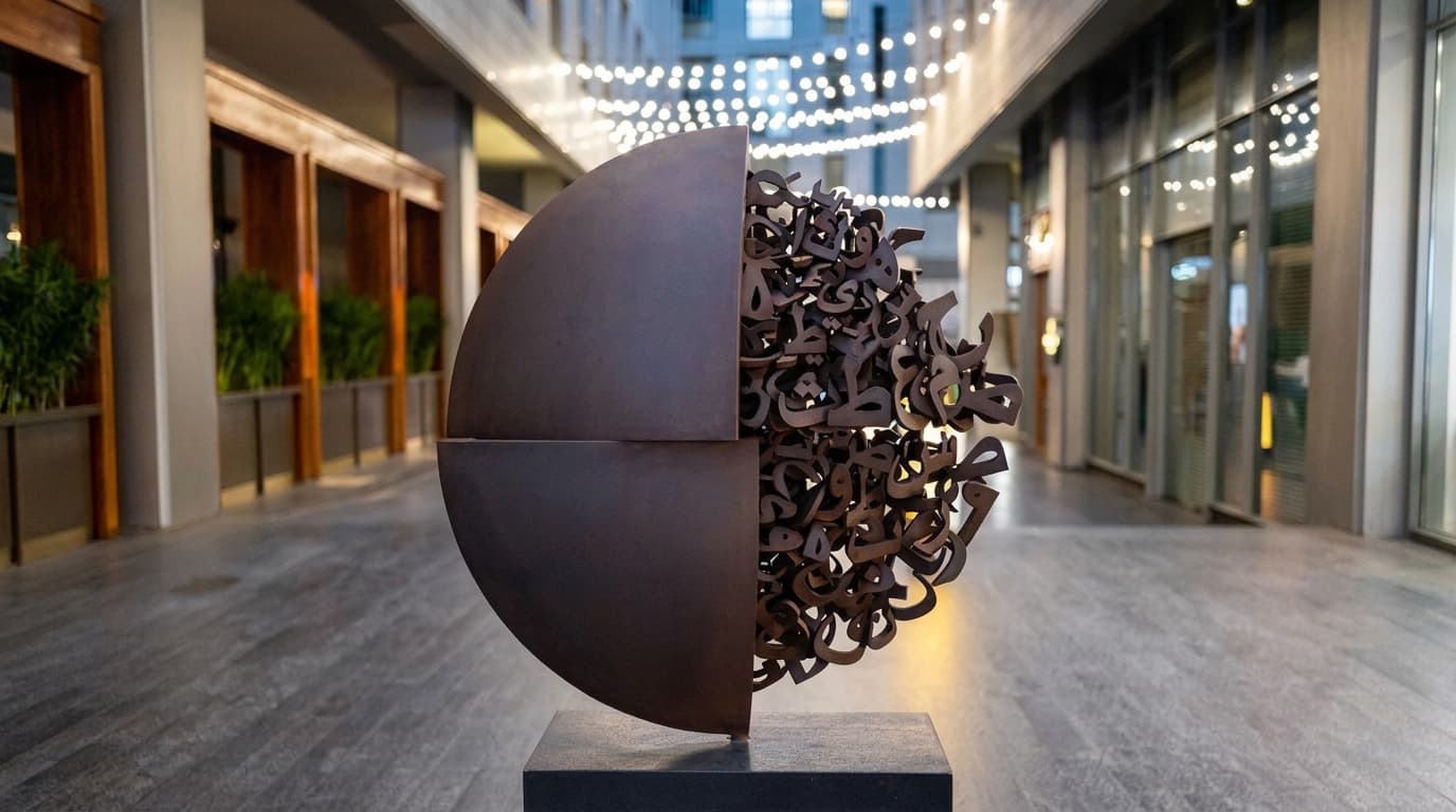 How does public art in Dubai affect property and daily life