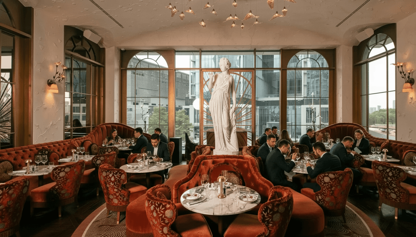 When should I visit Siena Dubai for business lunch, brunch or late-night dining?
