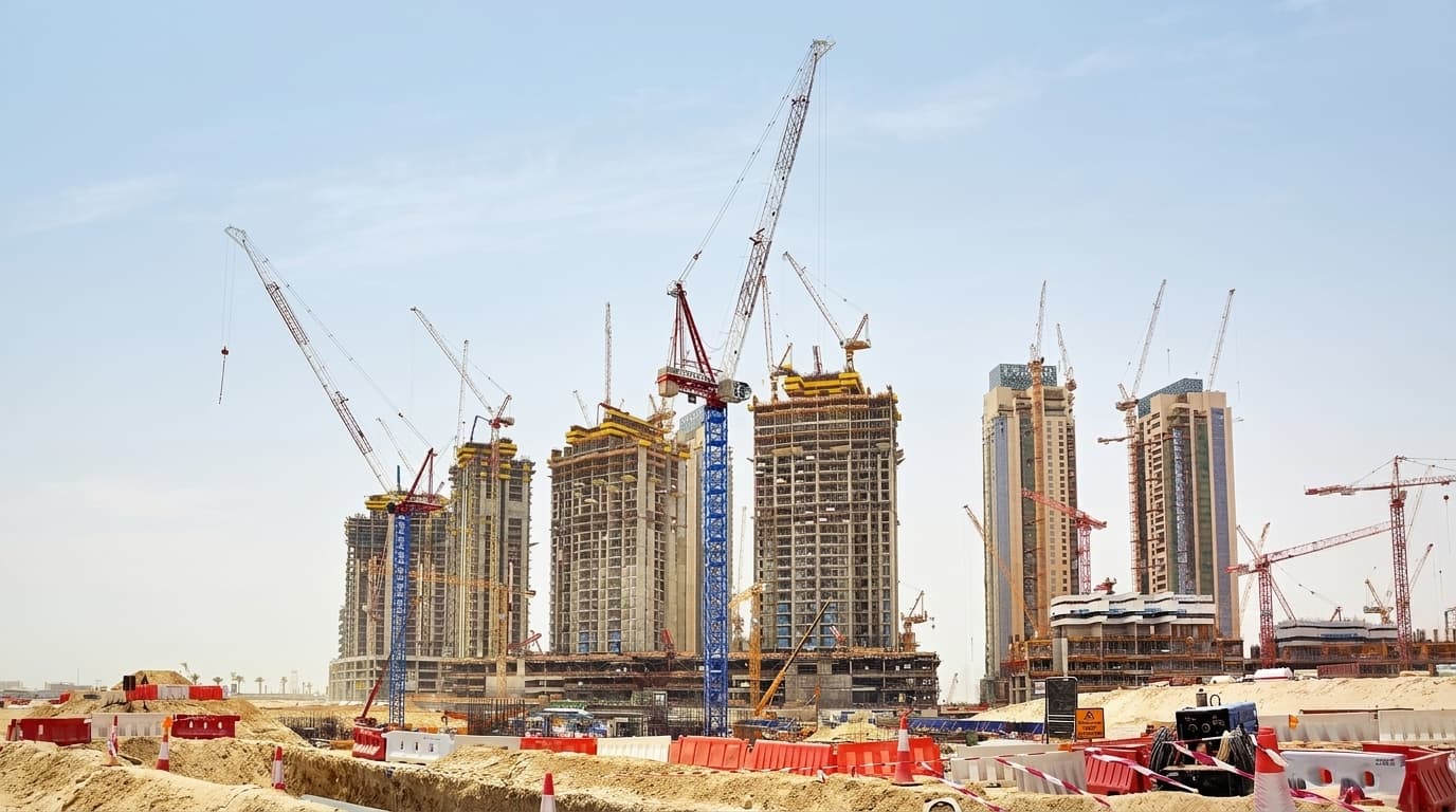What should contractors and buyers expect during Dubai Creek Tower bidding and construction phases?
