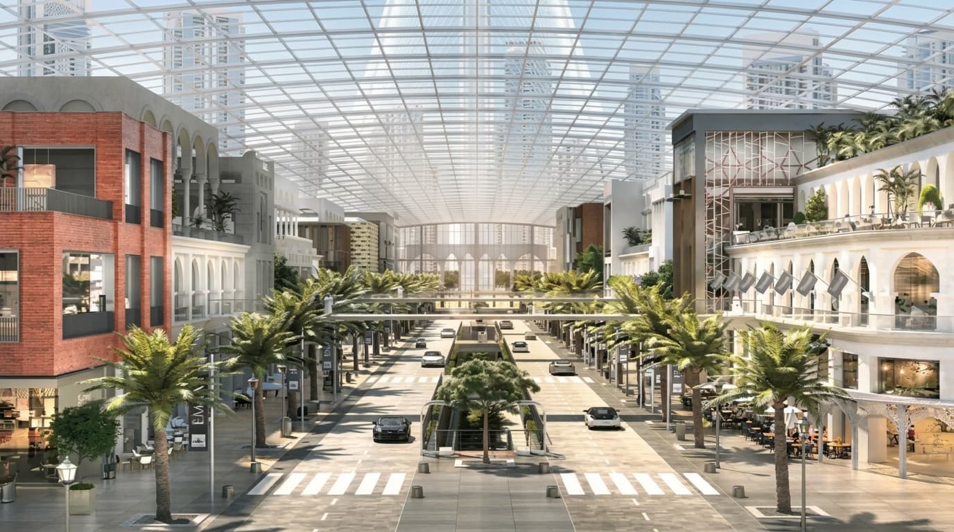 What is Dubai Square and why is it a city centre retail anchor?