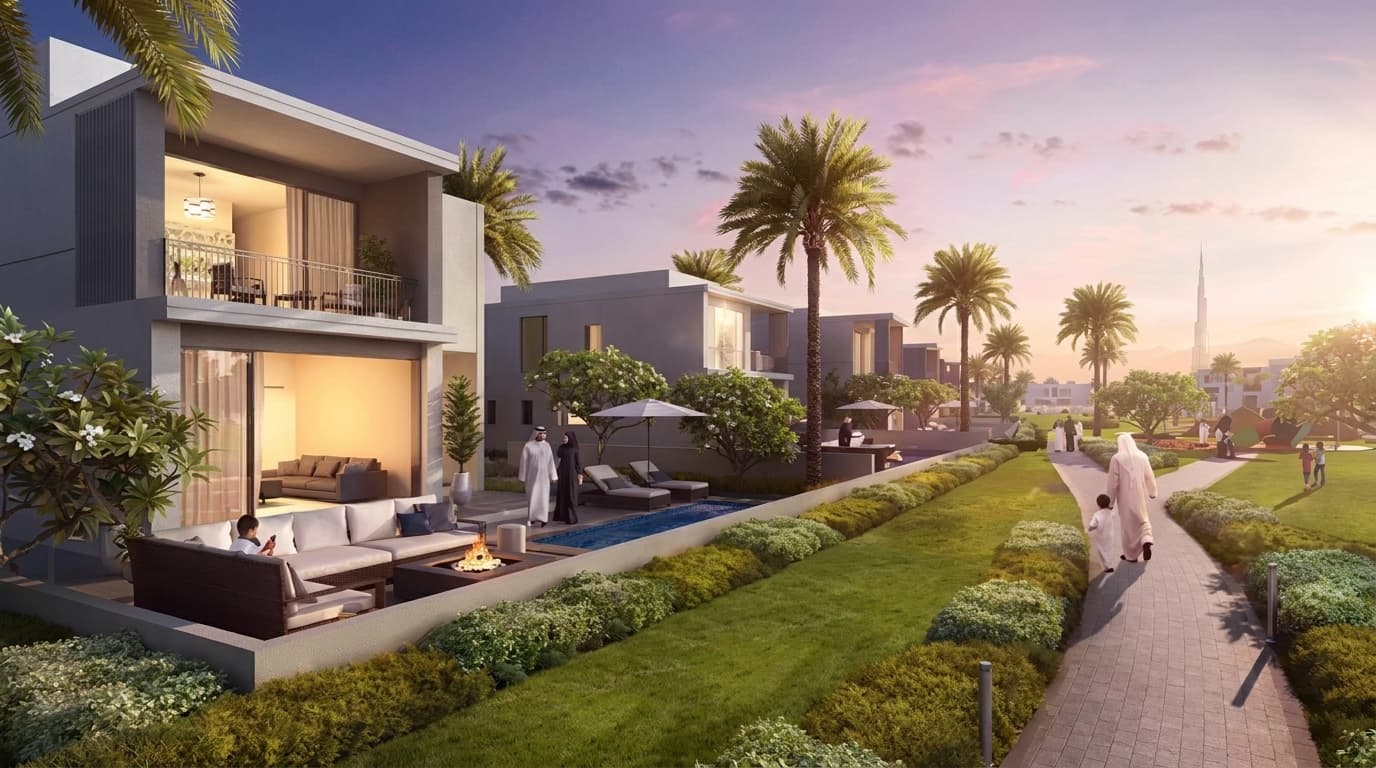 How does property ownership influence returning to Dubai?