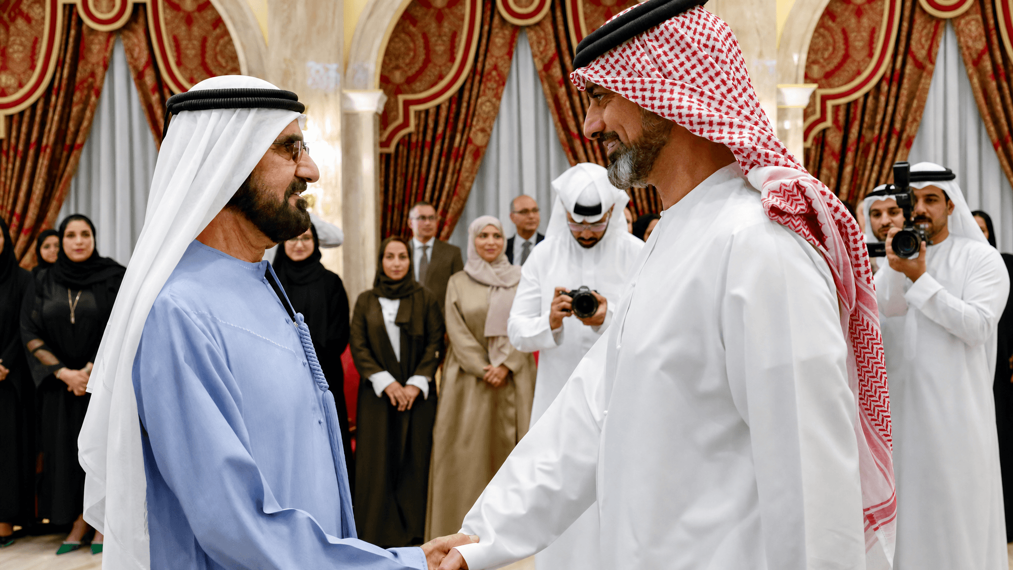 How does political stability stabilise the UAE property market?