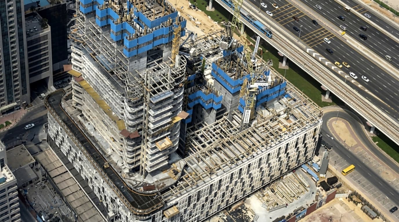 What did Al Habtoor Group announce about the $1.36bn project?