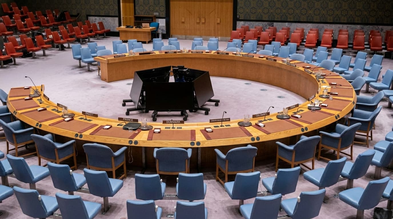 What happened at the UN Security Council vote on the Hormuz resolution?