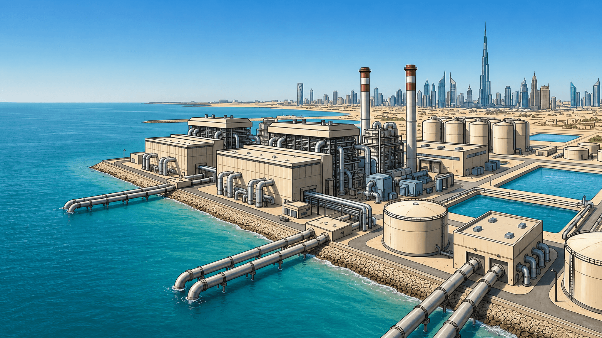 What does the UAE $2bn water platform deliver?