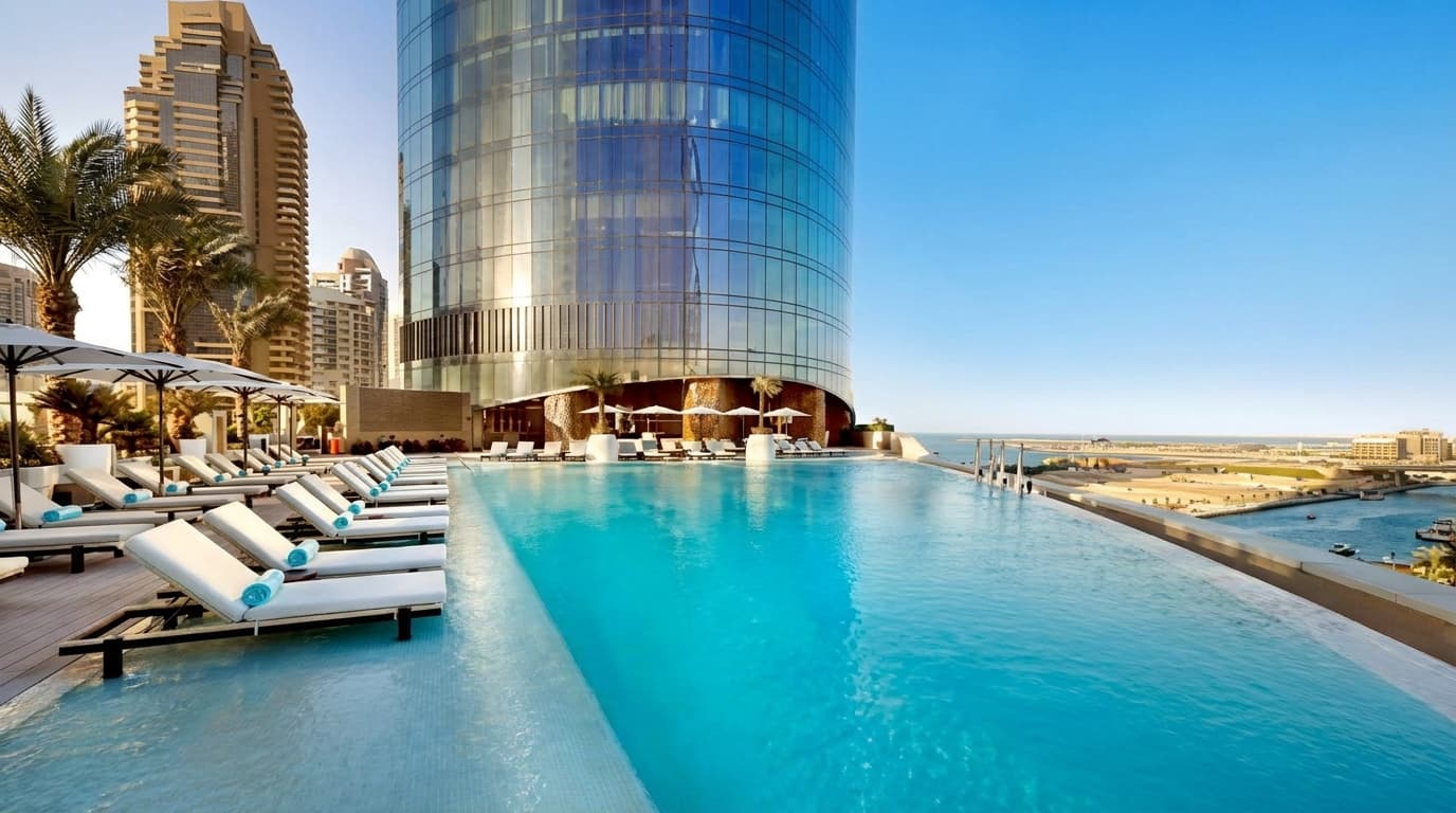 What do Ciel Dubai Marina offers include?
