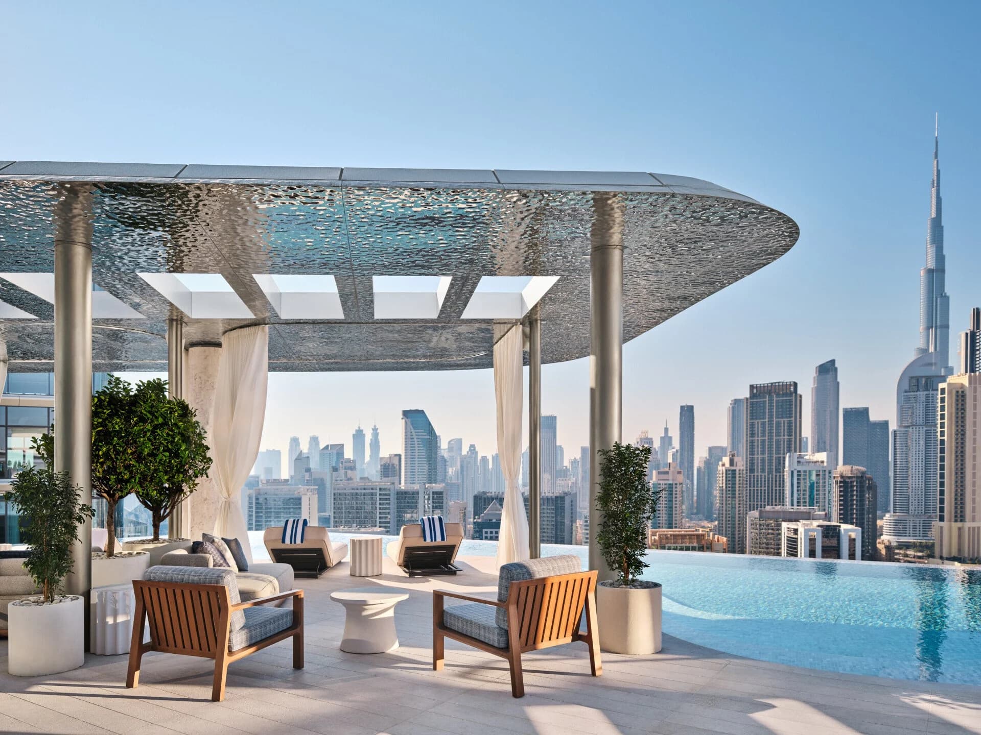 Where is ALO Yoga at High Society rooftop sunrise yoga held? Dubai wellness events High Society